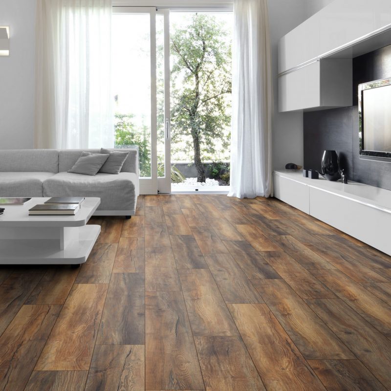 Premium 12mm Harbour Oak 4V Groove Laminate Flooring