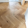 Riviera Click 14/3 x 150mm Natural Rustic Oak Herringbone Engineered Flooring