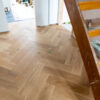 Riviera Click 14/3 x 150mm Natural Rustic Oak Herringbone Engineered Flooring