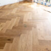 Riviera Click 14/3 x 150mm Natural Rustic Oak Herringbone Engineered Flooring