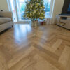 Riviera 14/3 x 90mm Natural Smooth Oak Herringbone Engineered Flooring