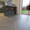 Riviera Click 14/3 x 150mm Grey Brushed Oak Herringbone Engineered Flooring