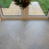 Riviera Click 14/3 x 150mm Grey Brushed Oak Herringbone Engineered Flooring