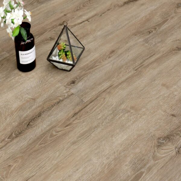 6.5mm Antique Smoked White Effect Luxury Vinyl Click Flooring