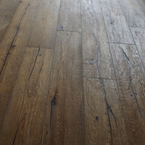 New York 20/6 x 190mm Smoked Oak Distressed Premium Engineered Flooring