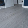 Premium 12mm Grey Oak 4V Groove Laminate Flooring