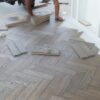 Dolcevita 14/3 x 90mm Frozen Rustic Oak Herringbone Engineered Flooring