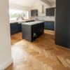 Dolcevita 14/3 x 90mm Smoked Golden Oak Herringbone Engineered Flooring