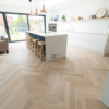 Dolcevita 14/3 x 90mm Light Pale Oak Herringbone Engineered Flooring