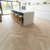 Dolcevita 14/3 x 90mm Light Pale Oak Herringbone Engineered Flooring