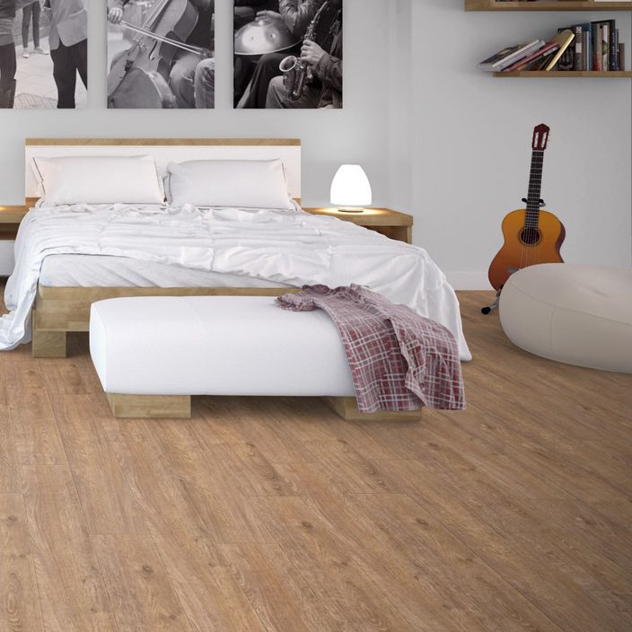 Pro 8mm Knightsbridge Fawn Effect Luxury Vinyl Click Flooring