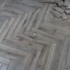 Fusion Herringbone 12mm Tornado Grey Oak 4V Laminate Flooring