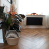 Fusion Herringbone 12mm Smoked Oak 4V Laminate Flooring