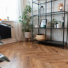 Fusion Herringbone 12mm Smoked Oak 4V Laminate Flooring