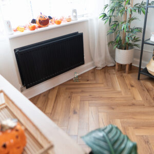 Fusion Herringbone 12mm Smoked Oak 4V Laminate Flooring