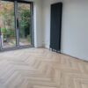 Fusion Herringbone 12mm Grey Beige Oak 4V Laminate Flooring