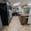 Fusion Herringbone 12mm Grey Beige Oak 4V Laminate Flooring