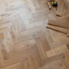 Riviera 18/3 x 80mm SMALL Natural Oak Herringbone Engineered Flooring