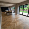 Riviera 14/3 x 90mm Smoked Limed Oak Herringbone Engineered Flooring