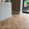 Riviera 14/3 x 90mm Smoked Limed Oak Herringbone Engineered Flooring