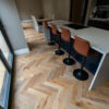 Riviera 14/3 x 90mm Smoked Limed Oak Herringbone Engineered Flooring