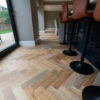 Riviera 14/3 x 90mm Smoked Limed Oak Herringbone Engineered Flooring