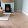 Fusion Herringbone 12mm Sahara Desert Oak 4V Laminate Flooring