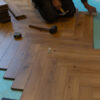 Fusion Herringbone 12mm Embossed Natural Oak 4V Laminate Flooring