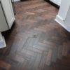 Riviera 18/3 x 80mm SMALL Dark Chocolate Oak Herringbone Engineered Flooring