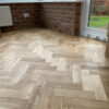 Riviera 18/3 x 80mm SMALL Natural Oak Herringbone Engineered Flooring