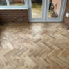 Riviera 18/3 x 80mm SMALL Natural Oak Herringbone Engineered Flooring