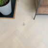 Riviera 18/3 x 80mm SMALL White Island Oak Herringbone Engineered Flooring