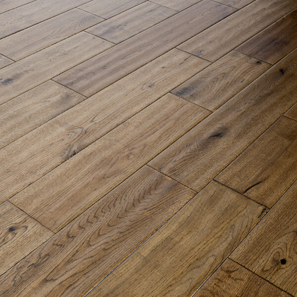 Alabama 125mm Golden Oak Oiled Hand Scraped Solid Wood Flooring