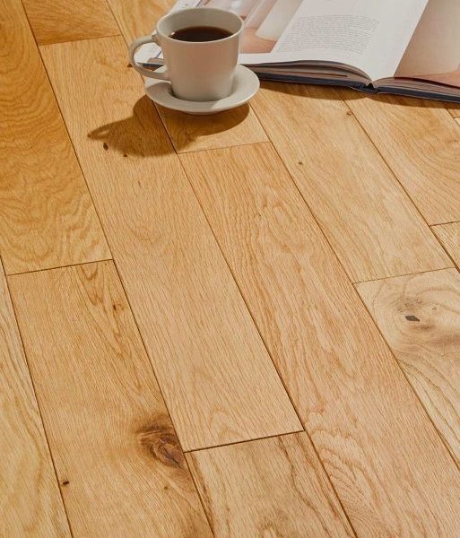 Alabama 90mm Classic Brushed & Oiled Oak Solid Wood Flooring