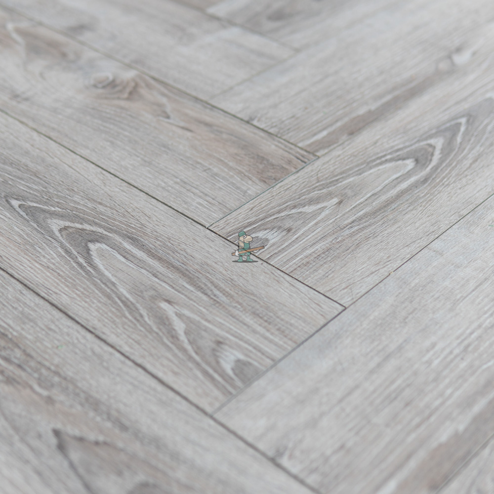 Nature AC6 Herringbone 12mm Pearl Oak Laminate Flooring