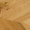 Nevada 15/4 x 90mm Natural Smooth Oak Chevron Engineered Flooring
