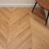 Nevada 15/4 x 90mm Natural Smooth Oak Chevron Engineered Flooring