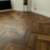 ZigZag 14/3 x 90mm Double Smoked Oak Herringbone Engineered Flooring