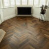 ZigZag 14/3 x 90mm Double Smoked Oak Herringbone Engineered Flooring