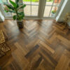 ZigZag 14/3 x 90mm Double Smoked Oak Herringbone Engineered Flooring