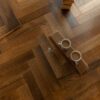 ZigZag 14/3 x 90mm Double Smoked Oak Herringbone Engineered Flooring