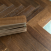 ZigZag 14/3 x 90mm Double Smoked Oak Herringbone Engineered Flooring