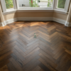 ZigZag 14/3 x 90mm Double Smoked Oak Herringbone Engineered Flooring