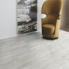 Home High Gloss 8mm Snow White Oak 4V Laminate Flooring