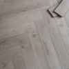 Fusion Herringbone 12mm Embossed Grey Oak 4V Laminate Flooring