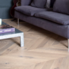 Dolcevita Chevron 10/4 x 90mm Seashell Oak Engineered Flooring