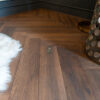 Dolcevita Herringbone 8mm Espresso Oak 4V Laminate Flooring