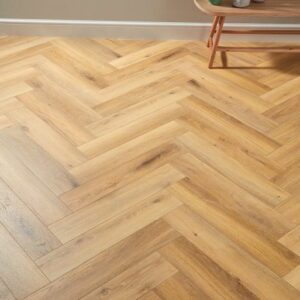 Dolcevita Herringbone 8mm Natural Oak 4V Laminate Flooring