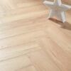 Dolcevita Herringbone 8mm Pale Light Oak 4V Laminate Flooring