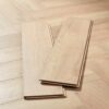 Dolcevita Herringbone 8mm Pale Light Oak 4V Laminate Flooring